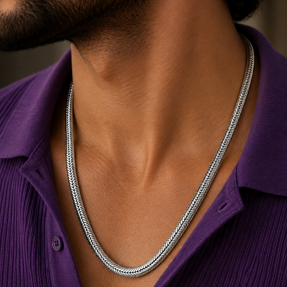 Boys Silver Chain